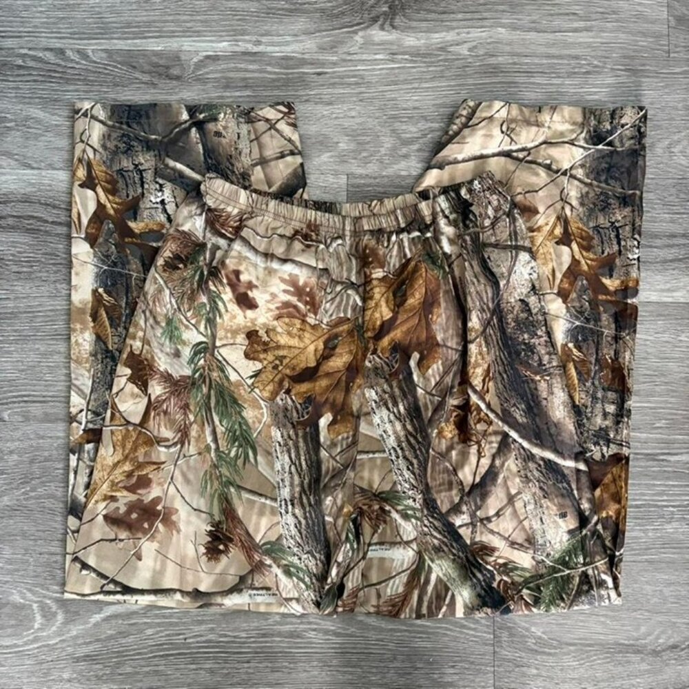 Camo silky material pajama pants